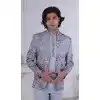 Men Gray Mens Wear Indo Western Embroidery Plus Size