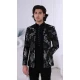 Men Wear Indo Western Velvet Embroidery Black - 13240211730