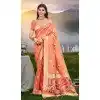 Women Party Wear Saree Gajri Assam Silk Jacquard Plus Size