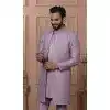 Mens Wear Indo Western Soft Silk Sequnce Embroidery Blush pink Plus Size