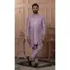 Mens Wear Indo Western Soft Silk Sequnce Embroidery Blush pink Plus Size