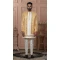Mens Wear Indo Western Yellow Silk embroidery - 13277211956