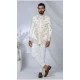 Men Ethnic Wedding Sherwani Cream Imported - 13279212027
