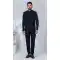 Men Imported Ethnic Wedding Sherwani Navy Blue - 13279212042