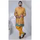 Men Imported Ethnic Wedding Sherwani Yellow - 13279212043