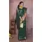 Women Bandhni Saree Pure Bandhej Silk Print Green - 13329212350