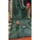 Women Bandhni Saree Pure Bandhej Silk Print Green - 13329212350
