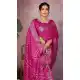 Women Bandhni Saree Pink Print Pure Bandhej Silk - 13329212352