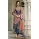 Women Silk Party Wear Salwar Suit Digital Print Multi - 13336212395