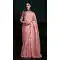 Women Light Pink Tissue Organza Designer Saree Embroidery - 13350212459