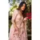 Women Light Pink Party Wear Lehenga Choli Gold Crush Silk Embroidery Work - 13514213169