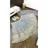 Women Grey Designer Lehenga Choli Foil Paper & Zari Work Net Plus Size