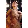 Women Kasturi Silk Designer Lehenga Choli Dori Work Gold Plus Size