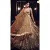 Women Kasturi Silk Designer Lehenga Choli Dori Work Gold Plus Size