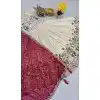 Women Cream Pure Tissue Silk Embroidery Party Wear Lehenga Choli Plus Size