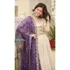 Women Cream Party Wear Lehenga Choli Pure Tissue Silk Embroidery Plus Size