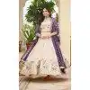 Women Cream Party Wear Lehenga Choli Pure Tissue Silk Embroidery Plus Size