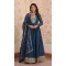 Women Embroidered Gown Rama Star Georgette - 213513