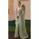 Women Embroidery Organza Designer Saree Plus Size - 13583213566
