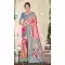Women Jacquard Work Pink Kanjivaram Silk Party Wear Saree - 13602213643