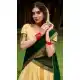 Women Cream Zari Work Traditional Lehenga Choli Kanchipuram Silk - 13625213753