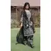 Women Pakistani Suit Georgette Black Sequins Embroidery Work