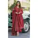 Red Cotton Digital Salwar Suit – FH214008