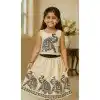 Buy Off White Linen Girls Lehenga Choli – FH214046