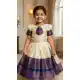 Girls Cream Lichi Silk Lehenga Choli – FH214047