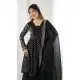 Black Crunchy Silk Festive Sharara Suit – FH214075