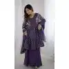 Buy Plus Size Purple Crunchy Silk Eid Sharara Suit – FH214077
