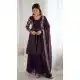 Wine Crunchy Silk Eid Sharara Suit – FH214078