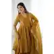 Yellow Crunchy Silk Festive Sharara Suit – FH214079