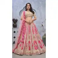 Designer Multi Banarasi Lehenga Choli – FH213960