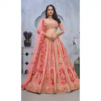 Elegant Multi Banarasi Lehenga Choli – FH213962