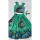 Blue Chinon Kids Lehenga Choli – FH214085