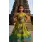 Green Chinon Digital Print Kids Lehenga Choli – FH214086