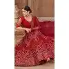 Buy Red Soft Net Plus Size Lehenga Choli – FH214176