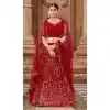 Buy Red Soft Net Plus Size Lehenga Choli – FH214176