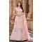 Light Pink Soft Net Lehenga Choli with Zari Mirror – FH214177