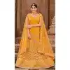 Order Mustard Soft Net Plus Size Lehenga Choli – FH214178
