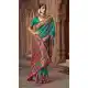 Blue Silk Printed Saree for Women – 214187