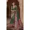 Green Silk Printed Saree for Women – 214189