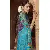 Shop Wine Silk Printed Work Plus Size Saree for Women – 214191
