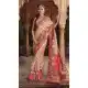 Cream Silk Printed Saree for Women – 214192