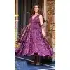 Shop Purple Maslin Heavy Digital Printed Plus Size Salwar Suit – 214205