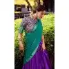 Shop Purple Aastha Silk Plus Size Party Wear Lehenga Choli – 214227