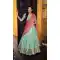 Sky Blue Dhupion Silk Zari Lehenga Choli for Women – 214360