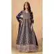 Navy Blue Faux Georgette Heavy Work Anarkali Suit – 214250