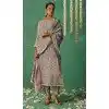 Lavender Organza Plus Size Party Suit – 214538